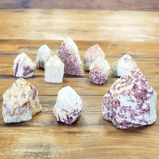 Wholesale Natural Pink Tourmaline Tips 2-5" - Sold by Piece-Tips-Angelic Healing Crystals Wholesale