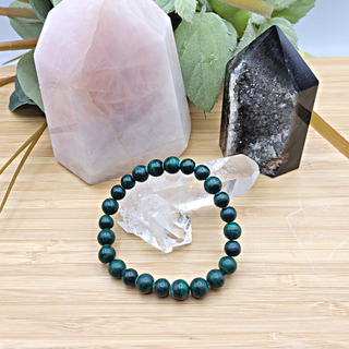 Malachite 8mm Stretch Bracelet-Bracelets-Angelic Healing Crystals Wholesale