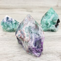 Rainbow Fluorite Polished Tip 2-5"-Pillars-Angelic Healing Crystals Wholesale