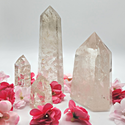 Rainbow Quartz Polished Pillars under .3lb-Pillars-Angelic Healing Crystals Wholesale